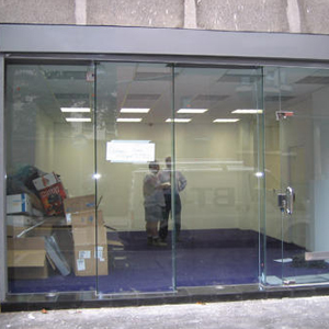 shop front door repair Stockton