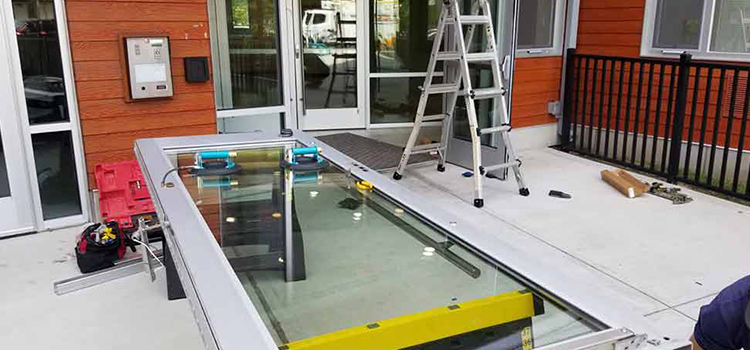 storefront door glass replacement Stockton